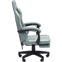 Игровое (геймерское) кресло CHAIRMAN CH26 (ткань, зеленый/бежевый) - Превью изображения №4 — Интернет-магазин Time-Shop