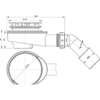 Сифон Alcaplast A491CR - Превью изображения №2 — Интернет-магазин Time-Shop