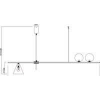 Подвесная люстра Arte Lamp Jacob A7029PL-3BK - Превью изображения №6 — Интернет-магазин Time-Shop