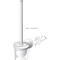 Ершик для унитаза Bisk Ontario 00223 - Превью изображения №2 — Интернет-магазин Time-Shop