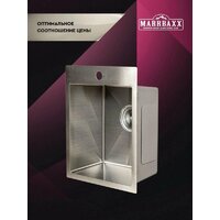 Кухонная мойка MARRBAXX C4050-R C4050-MR (сатин) - Превью изображения №5 — Интернет-магазин Time-Shop