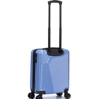 Чемодан-спиннер Torber T1919S 55 см (синий) - Превью изображения №4 — Интернет-магазин Time-Shop