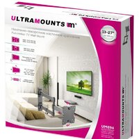 Кронштейн для телевизора Ultramounts UM894 (черный) - Превью изображения №9 — Интернет-магазин Time-Shop