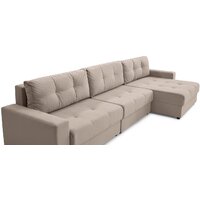 Угловой диван Mio Tesoro Манчестер 292 1.5ек-1.5ек-1.5пф (1101 бежевый) - Превью изображения №3 — Интернет-магазин Time-Shop