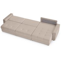 Угловой диван Mio Tesoro Манчестер 292 1.5ек-1.5ек-1.5пф (1101 бежевый) - Превью изображения №9 — Интернет-магазин Time-Shop