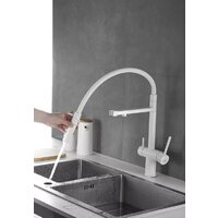 Смеситель Rose R958C (белый) - Превью изображения №6 — Интернет-магазин Time-Shop