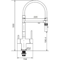 Смеситель Rose R958C (белый) - Превью изображения №10 — Интернет-магазин Time-Shop