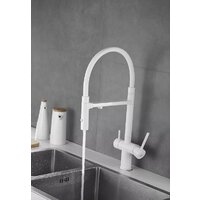 Смеситель Rose R958C (белый) - Превью изображения №4 — Интернет-магазин Time-Shop