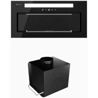 Кухонная вытяжка Globalo Silentio 60.2 Black + Turbina TW 1.2 - Превью изображения №2 — Интернет-магазин Time-Shop
