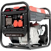 Бензиновый генератор Edon PT-4000D - Превью изображения №2 — Интернет-магазин Time-Shop