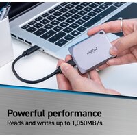 Внешний накопитель Crucial X9 Pro 1TB CT1000X9PROSSD9 - Превью изображения №2 — Интернет-магазин Time-Shop