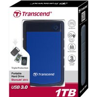 Внешний накопитель Transcend StoreJet 25H3B 1TB (TS1TSJ25H3B) - Превью изображения №6 — Интернет-магазин Time-Shop