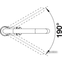 Смеситель Blanco Jurena-S хром (520765) - Превью изображения №5 — Интернет-магазин Time-Shop