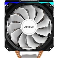 Кулер для процессора ALSEYE M120D (черный) - Превью изображения №2 — Интернет-магазин Time-Shop