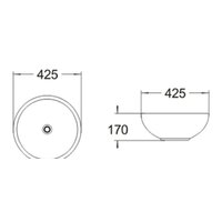 Умывальник SantiLine SL-1065 - Превью изображения №2 — Интернет-магазин Time-Shop