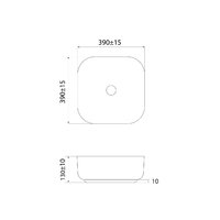 Умывальник IDDIS Bridge BRIWS04i27 - Превью изображения №5 — Интернет-магазин Time-Shop