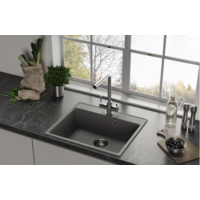 Кухонная мойка Ulgran QUARTZ Forte 580-08 (космос) - Превью изображения №3 — Интернет-магазин Time-Shop