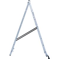 Лестница-стремянка Новая высота NV 122 алюминиевая двухсекционная 2x8 ступеней - Превью изображения №5 — Интернет-магазин Time-Shop