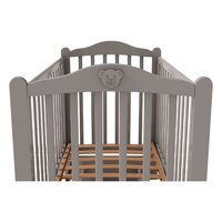 Классическая детская кроватка Incanto Pali KR-0069/4 (серый) - Превью изображения №28 — Интернет-магазин Time-Shop
