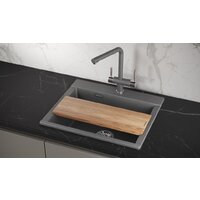 Кухонная мойка Granula ES-5804 (графит) - Превью изображения №4 — Интернет-магазин Time-Shop