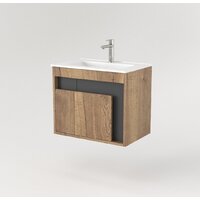  Дабер Тумба под умывальник 016 60 Т16.6.0.22 (дуб галифакс/серый) - Превью изображения №2 — Интернет-магазин Time-Shop