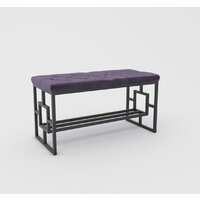 Hype Mebel Квадро Люкс (черный/фиолетовый)