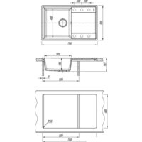 Кухонная мойка Lemark Imandra 9910028 (жасмин) - Превью изображения №3 — Интернет-магазин Time-Shop