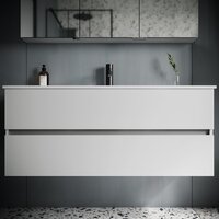  Sancos Тумба под умывальник Urban UR120-1W (белый глянец) - Превью изображения №2 — Интернет-магазин Time-Shop