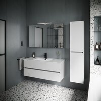 Sancos Тумба под умывальник Urban UR120-1W (белый глянец)