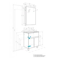  Акватон Тумба под умывальник Форест 75 1A278301FR9C0 - Превью изображения №13 — Интернет-магазин Time-Shop