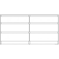 Комод Mio Tesoro Кастор 6 ящиков 2.03.02.080.3 (дуб сонома) - Превью изображения №5 — Интернет-магазин Time-Shop