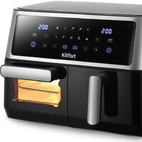 Аэрогриль (аэрофритюрница) Kitfort KT-2256 - Превью изображения №5 — Интернет-магазин Time-Shop