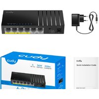 Неуправляемый коммутатор Cudy FS106P 1.0 - Превью изображения №2 — Интернет-магазин Time-Shop
