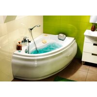 Ванна Cersanit Joanna 140x90 L (с каркасом и экраном) - Превью изображения №3 — Интернет-магазин Time-Shop