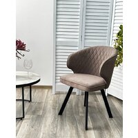 Стул с подлокотниками M-City Skat 670M05340 (B5 капучино/черный) - Превью изображения №2 — Интернет-магазин Time-Shop