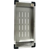 Кухонная мойка Schtoff Best Silver 6050 + коландер металл K-1 BLACK + дозатор SD-1 SILVER - Превью изображения №3 — Интернет-магазин Time-Shop