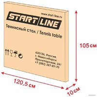 Теннисный стол Start Line Optima 6023-3 (с сеткой, зеленый) - Превью изображения №5 — Интернет-магазин Time-Shop