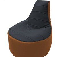 Flagman Трон Т1.3-26 (черный/оранжевый)