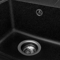 Кухонная мойка Saniteco Rosa (черный) - Превью изображения №9 — Интернет-магазин Time-Shop