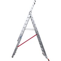 Лестница-стремянка Новая высота NV 523 трёхсекционная индустриальная 3x12 ступеней - Превью изображения №4 — Интернет-магазин Time-Shop