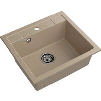 Кухонная мойка GranFest Quadro 561 (песочный) - Превью изображения №3 — Интернет-магазин Time-Shop