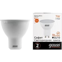 Gauss LED MR16 GU10 7 Вт 3000 К 13617