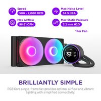 Система жидкостного охлаждения для процессора NZXT Kraken Elite 280 RGB RL-KR28E-B2 - Превью изображения №6 — Интернет-магазин Time-Shop