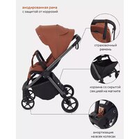 Коляска прогулочная «книга» Rant Golf RA101 (maroon brown) - Превью изображения №9 — Интернет-магазин Time-Shop