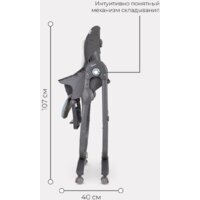 Высокий стульчик Rant Cafe RH300 (серый/голубой) - Превью изображения №13 — Интернет-магазин Time-Shop