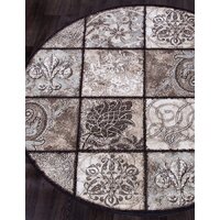 Ковер для жилой комнаты Merinos Valencia Deluxe d328-DAIRE-BROWN (2х2) - Превью изображения №3 — Интернет-магазин Time-Shop