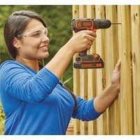 Дрель-шуруповерт Black & Decker BDCDC18KB (с 2-мя АКБ и кейсом) - Превью изображения №3 — Интернет-магазин Time-Shop