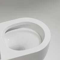 Унитаз подвесной Ceramica Nova Modena Rimless CN6063 (с сиденьем) - Превью изображения №8 — Интернет-магазин Time-Shop