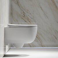 Унитаз подвесной Ceramica Nova Modena Rimless CN6063 (с сиденьем) - Превью изображения №4 — Интернет-магазин Time-Shop