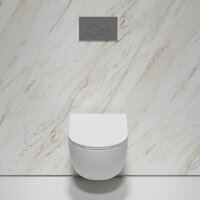 Унитаз подвесной Ceramica Nova Modena Rimless CN6063 (с сиденьем) - Превью изображения №6 — Интернет-магазин Time-Shop